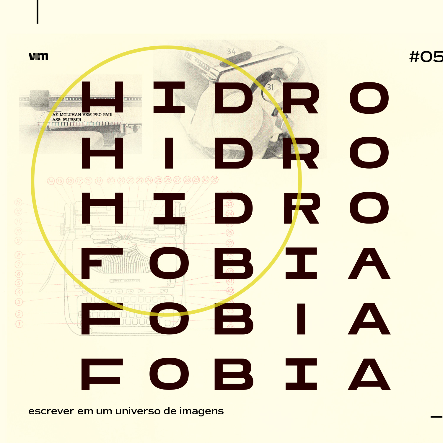 Hidrofobia #05 – Escrever em um universo de imagens